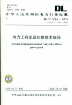 電力工程地基處理技術(shù)規(guī)程DL/T5024-2005