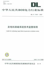 發(fā)電機勵磁系統(tǒng)技術監(jiān)督規(guī)程  DL/T 1049-